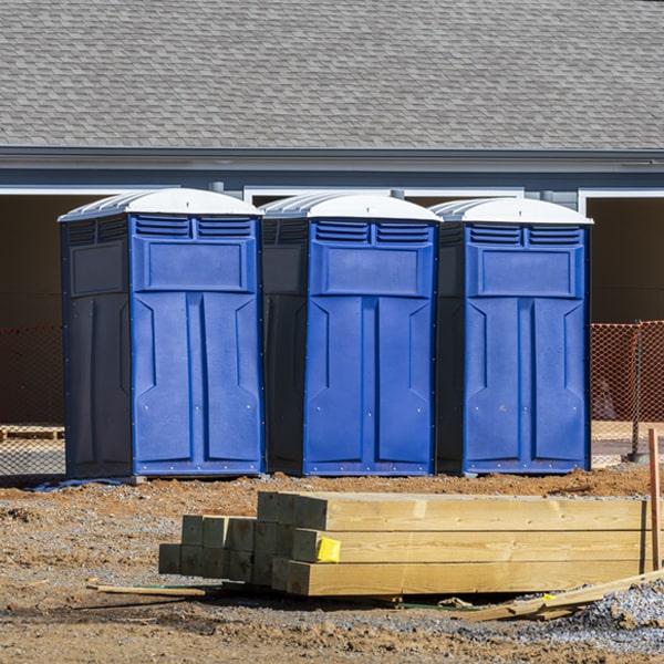 do you offer hand sanitizer dispensers inside the porta potties in Morann Pennsylvania